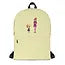 Rucksack Unisex Emmi und die Blumenelfe  gelb