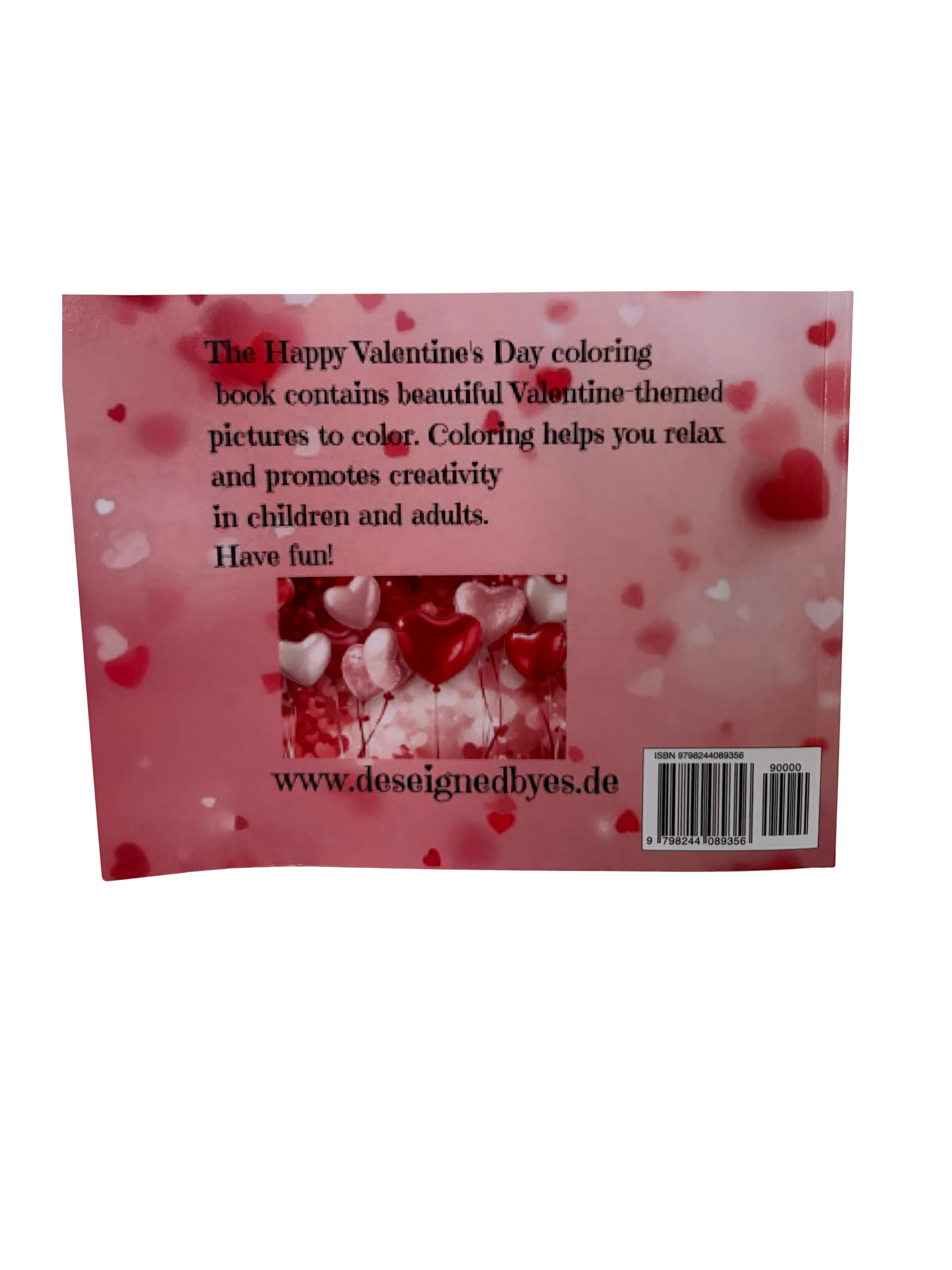 Malbuch Happy Valentins´Day in Deu/Eng