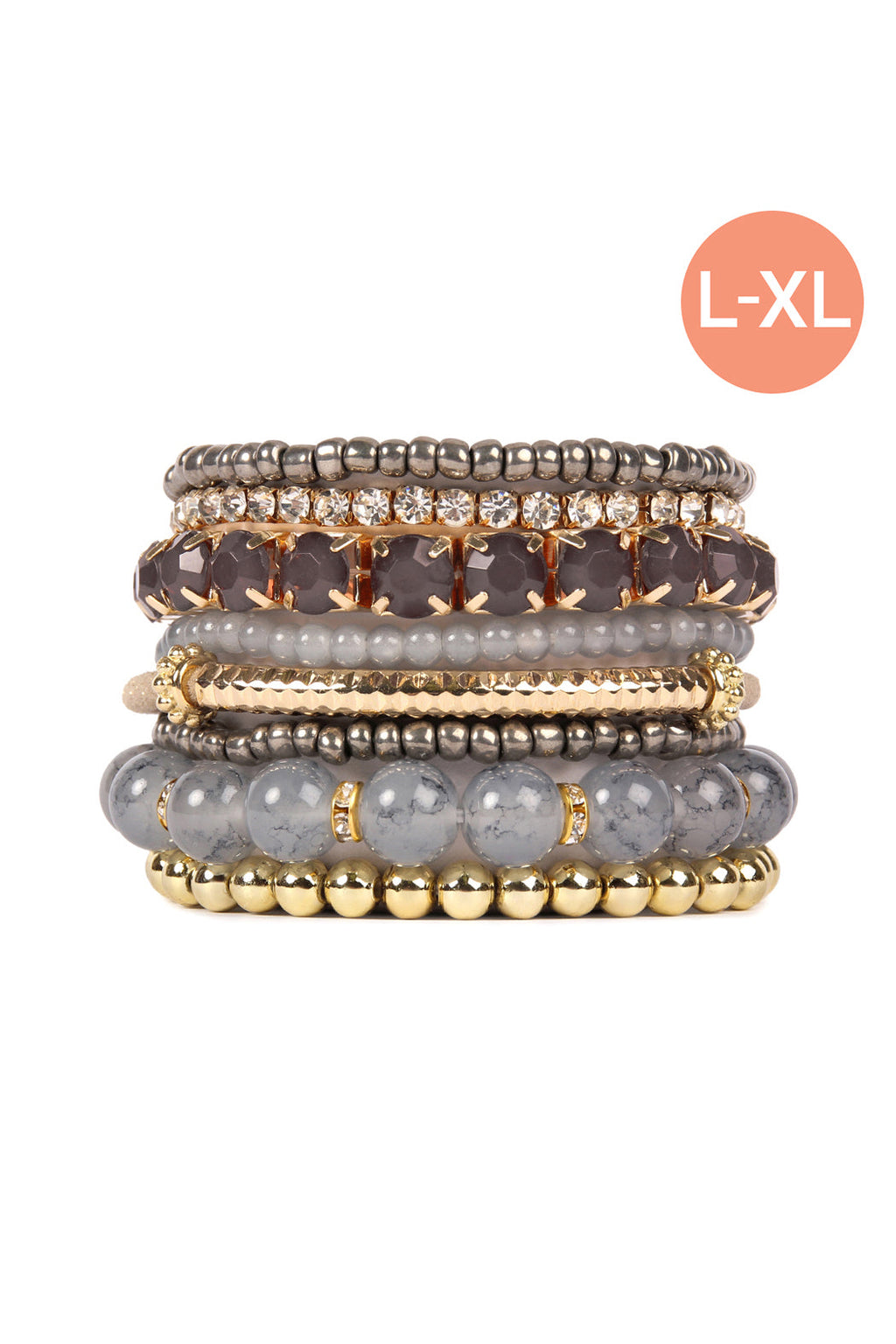Mix Stackable Charm Bracelet