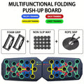 Push-Up Board Set Portable Multifunctional Push-Up Bar Foldable Fitness