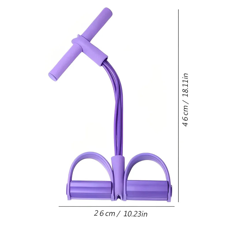 Four-Tube Pedal Tensioner Multi-Functional Household Fitness Equipment Yoga