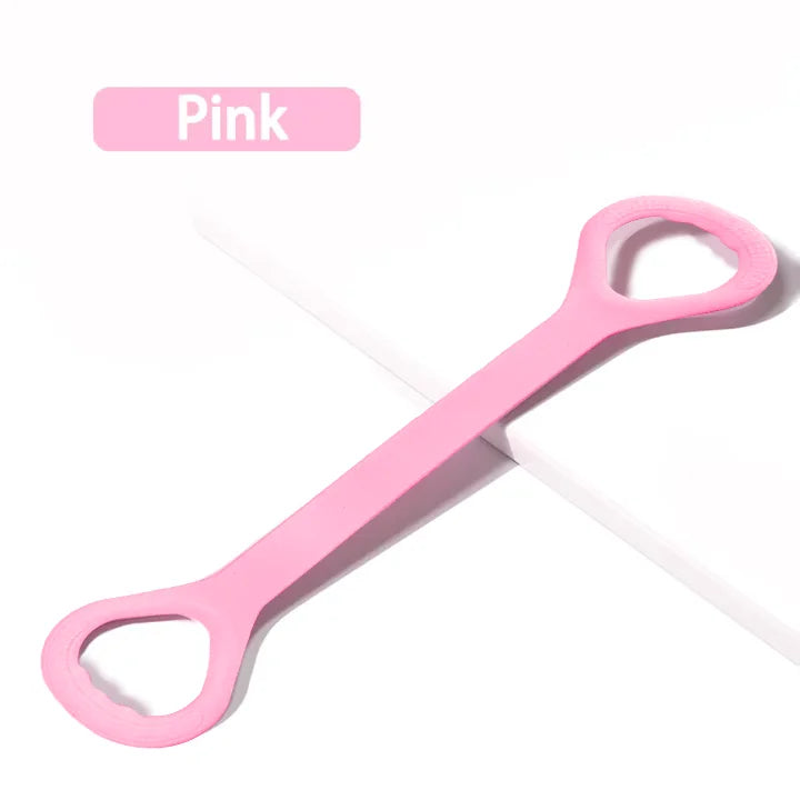 8 Fitness Workout Resistance Band Arm Back Shoulder Exercise Elastic Training