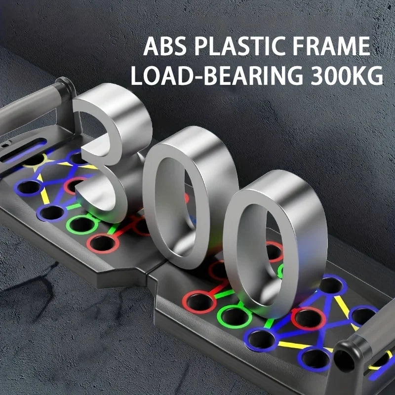 Push-Up Board Set Portable Multifunctional Push-Up Bar Foldable Fitness