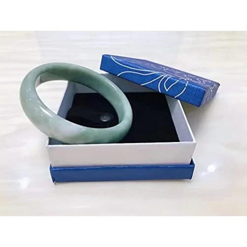 Natürlicher Jade-Armreif für Damen, klassischer Retro-Stil, chinesischer Hand-Jade-Armreif