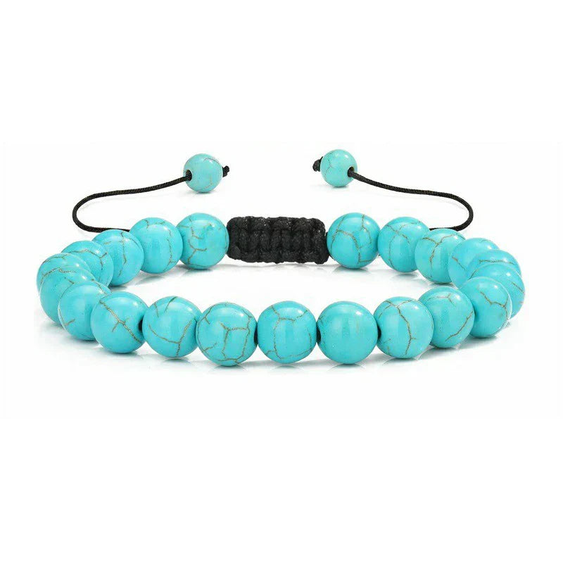 Armband aus mehreren Stilen 8mm natürliche Tigeraugen Lavasteine Schutz HANDGEMACHT