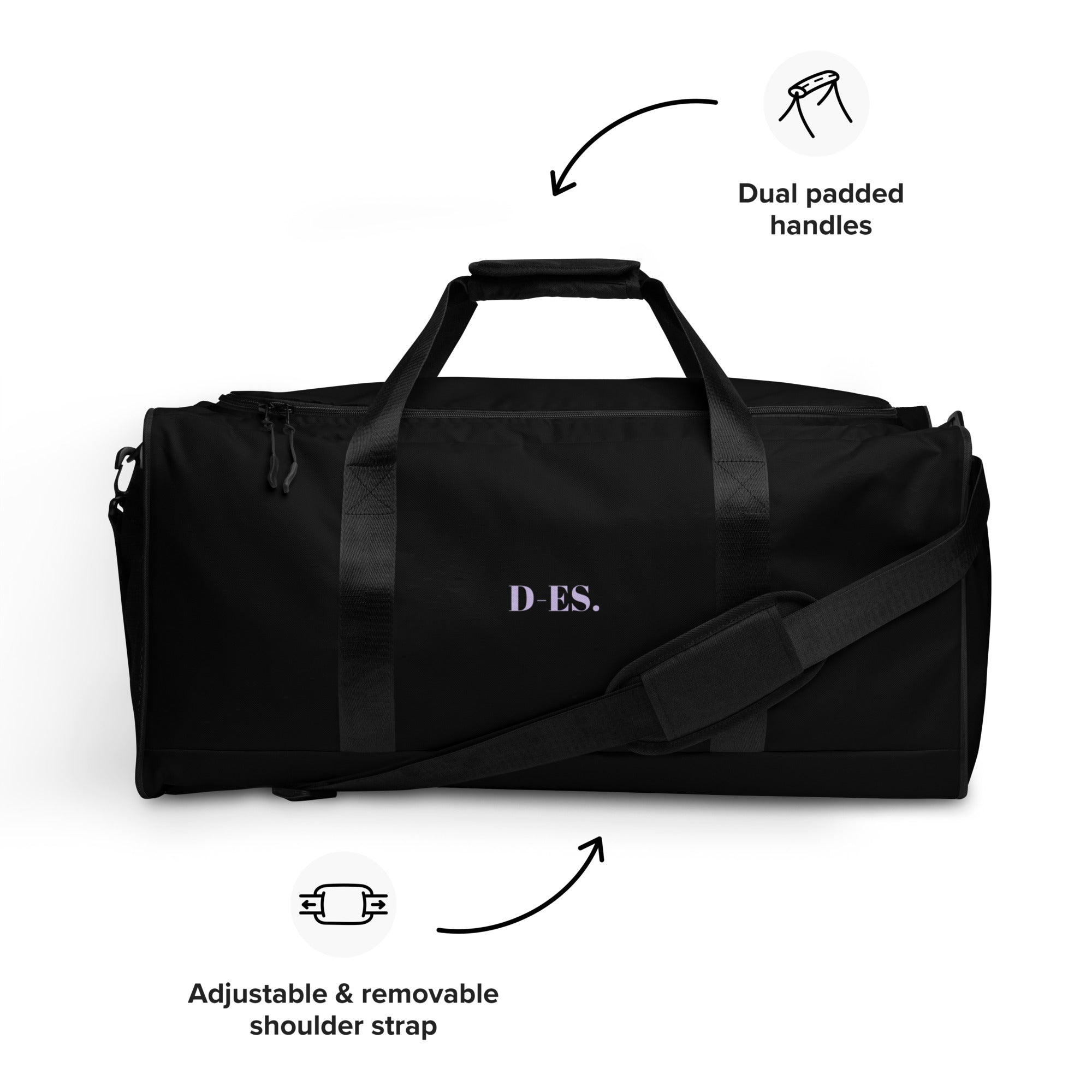 Weekender Sporttasche schwarz