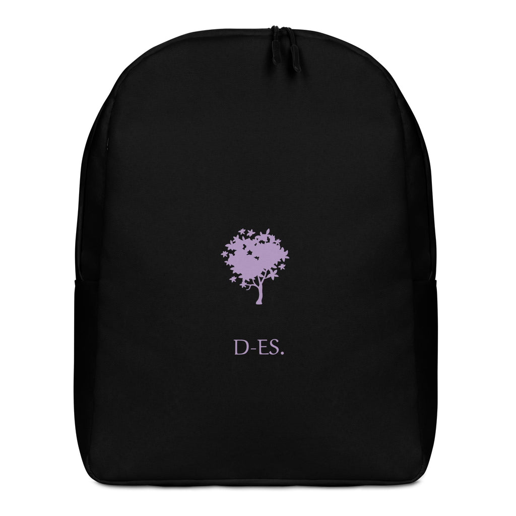 Minimalistischer Rucksack Schwarz