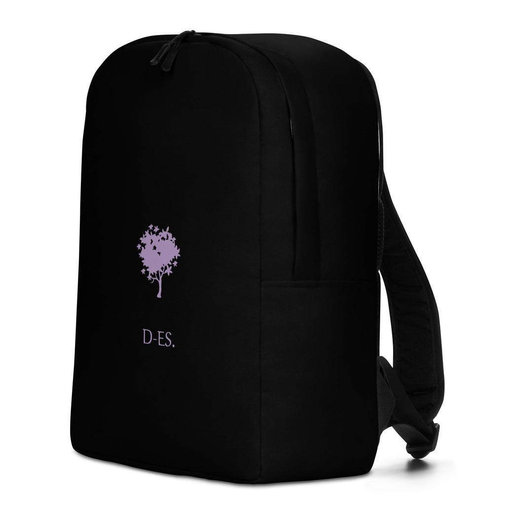 Minimalistischer Rucksack Schwarz