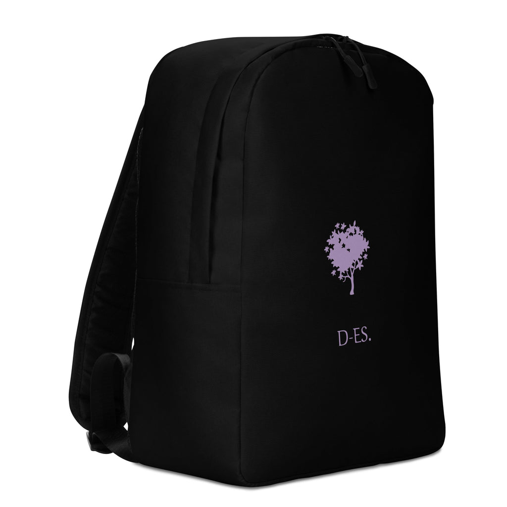 Minimalistischer Rucksack Schwarz