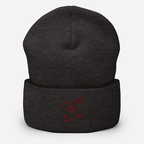 Cuffed Beanie | Yupoong 1501KC Herzchen