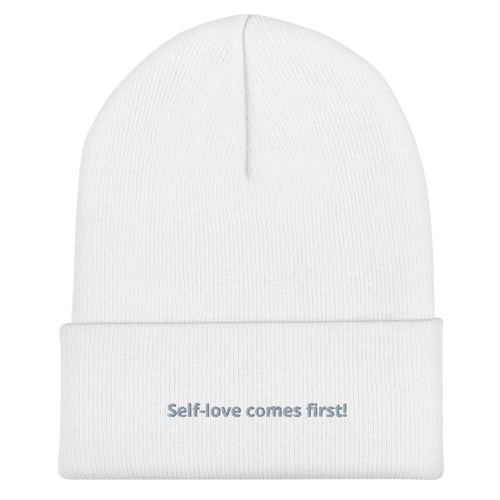 Cuffed Beanie | Yupoong 1501KC Self love comes first