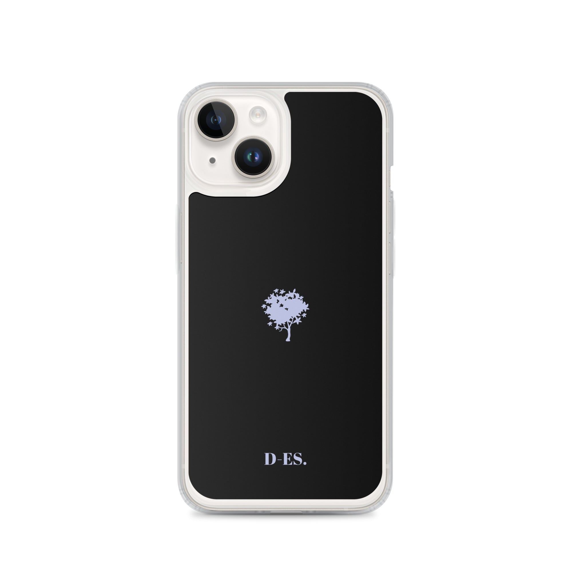 Transparente iPhone®-Hülle mit MagSafe® Schwarz