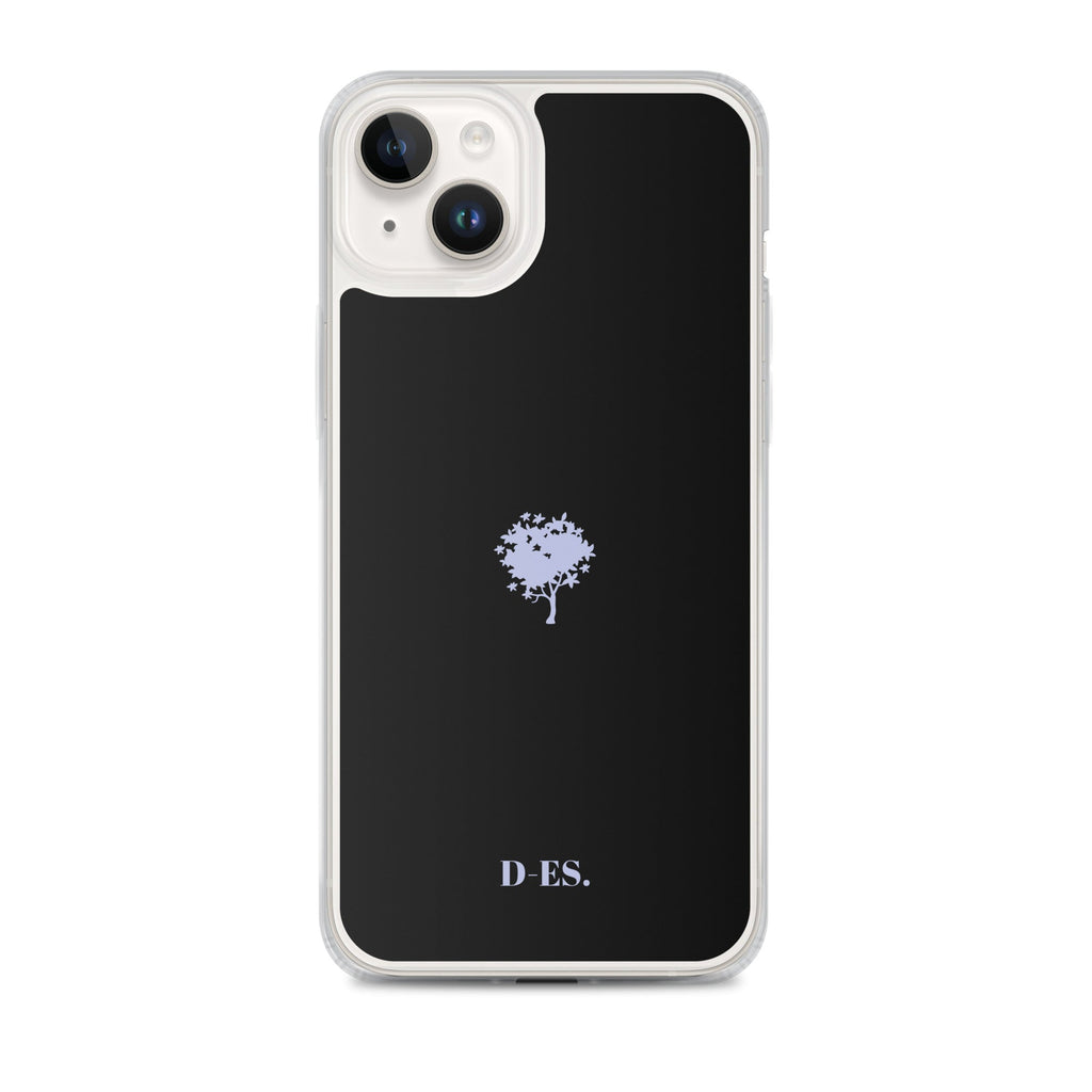 Transparente iPhone®-Hülle mit MagSafe® Schwarz