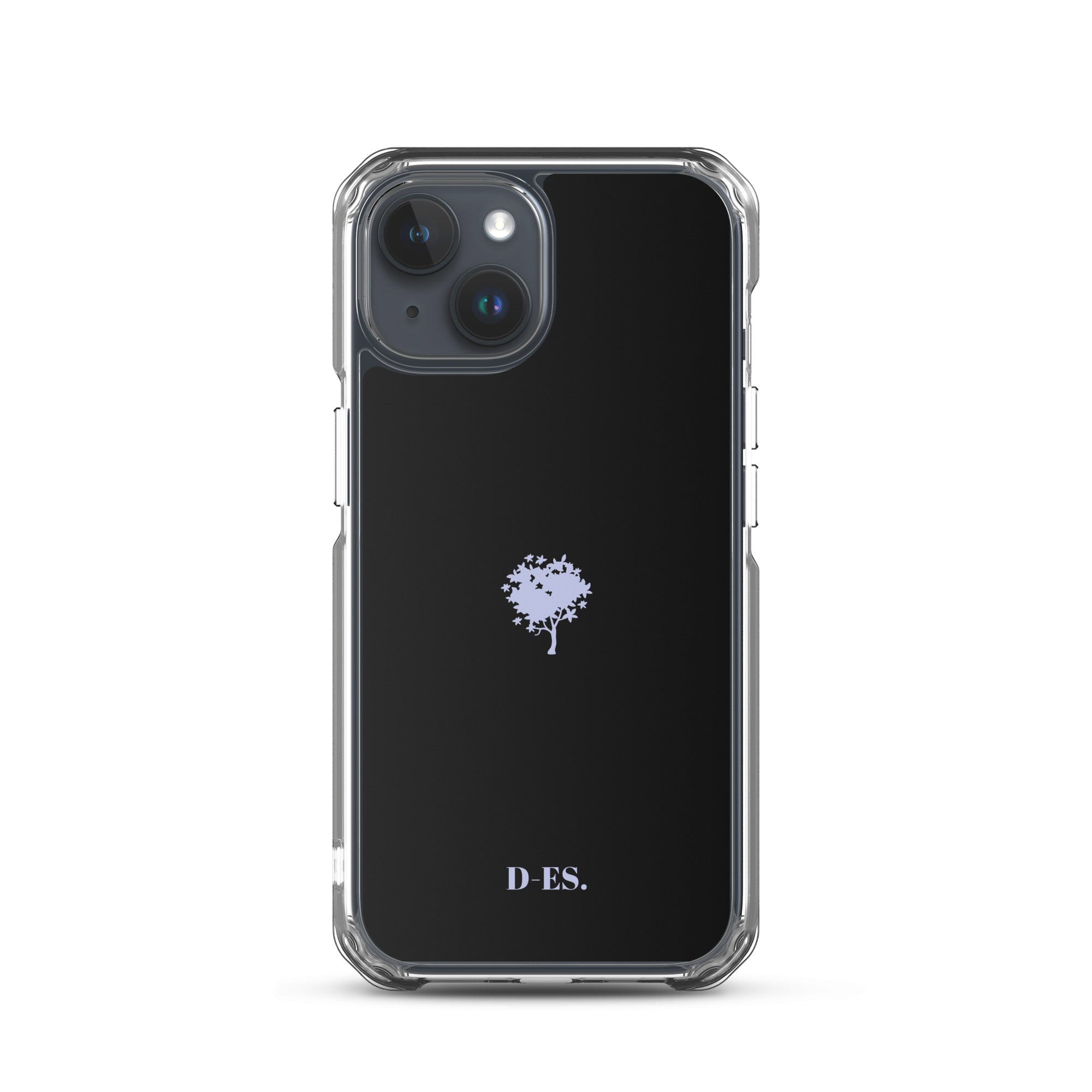 Transparente iPhone®-Hülle mit MagSafe® Schwarz
