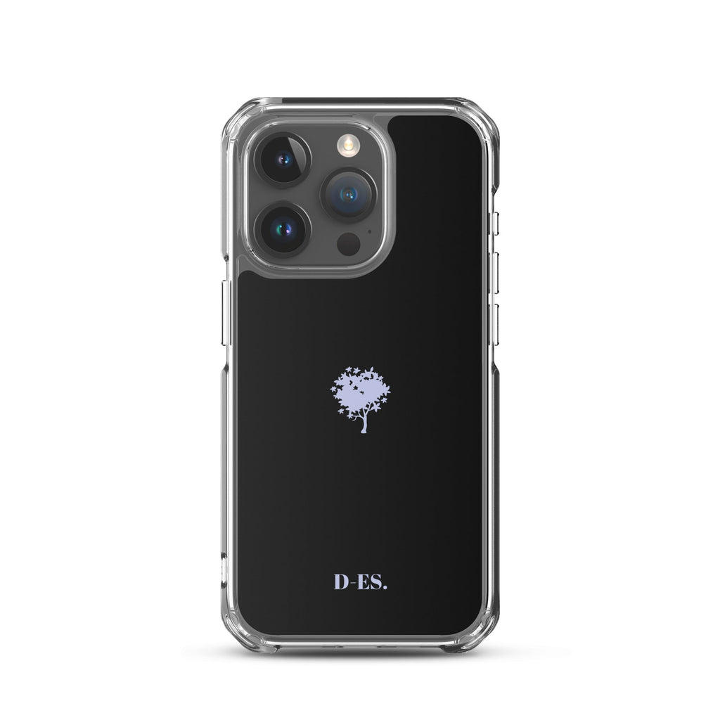 Transparente iPhone®-Hülle mit MagSafe® Schwarz