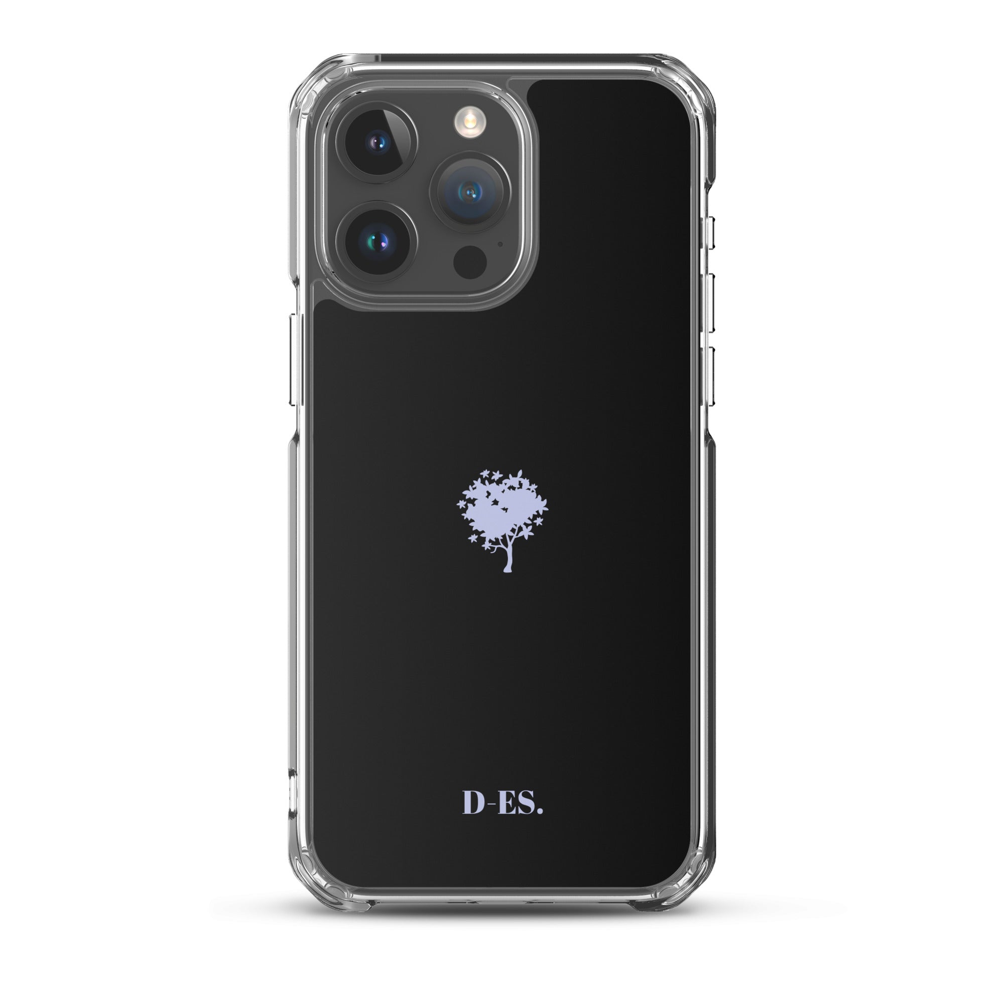 Transparente iPhone®-Hülle mit MagSafe® Schwarz