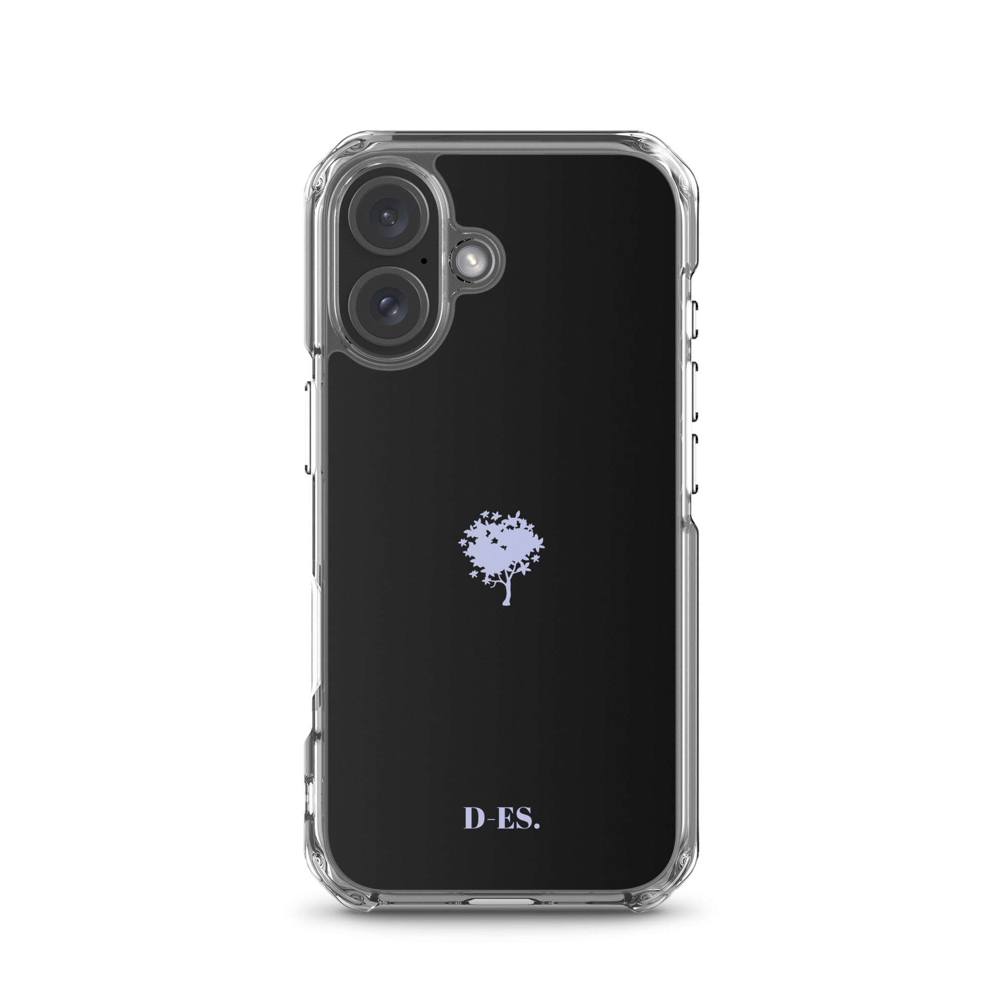 Transparente iPhone®-Hülle mit MagSafe® Schwarz