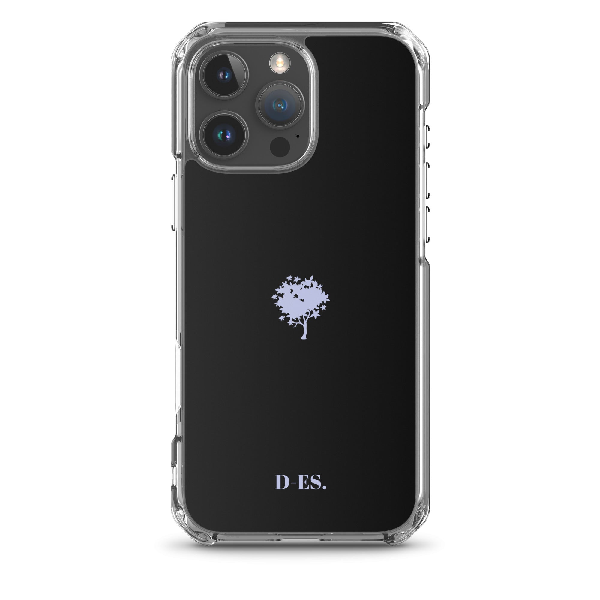 Transparente iPhone®-Hülle mit MagSafe® Schwarz