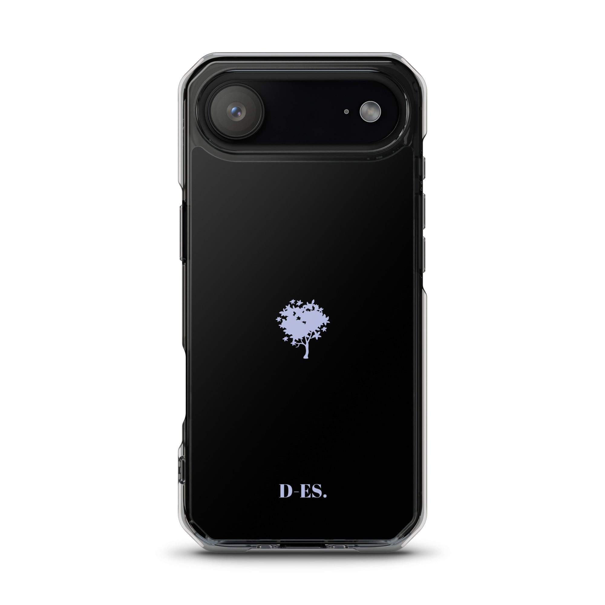 Transparente iPhone®-Hülle mit MagSafe® Schwarz