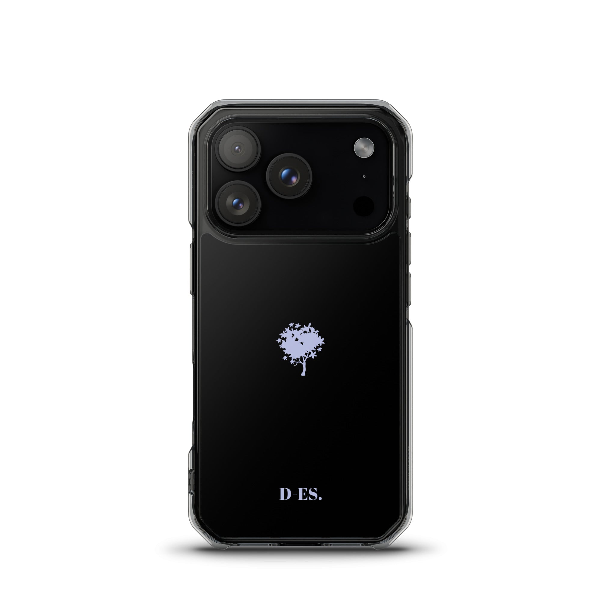 Transparente iPhone®-Hülle mit MagSafe® Schwarz