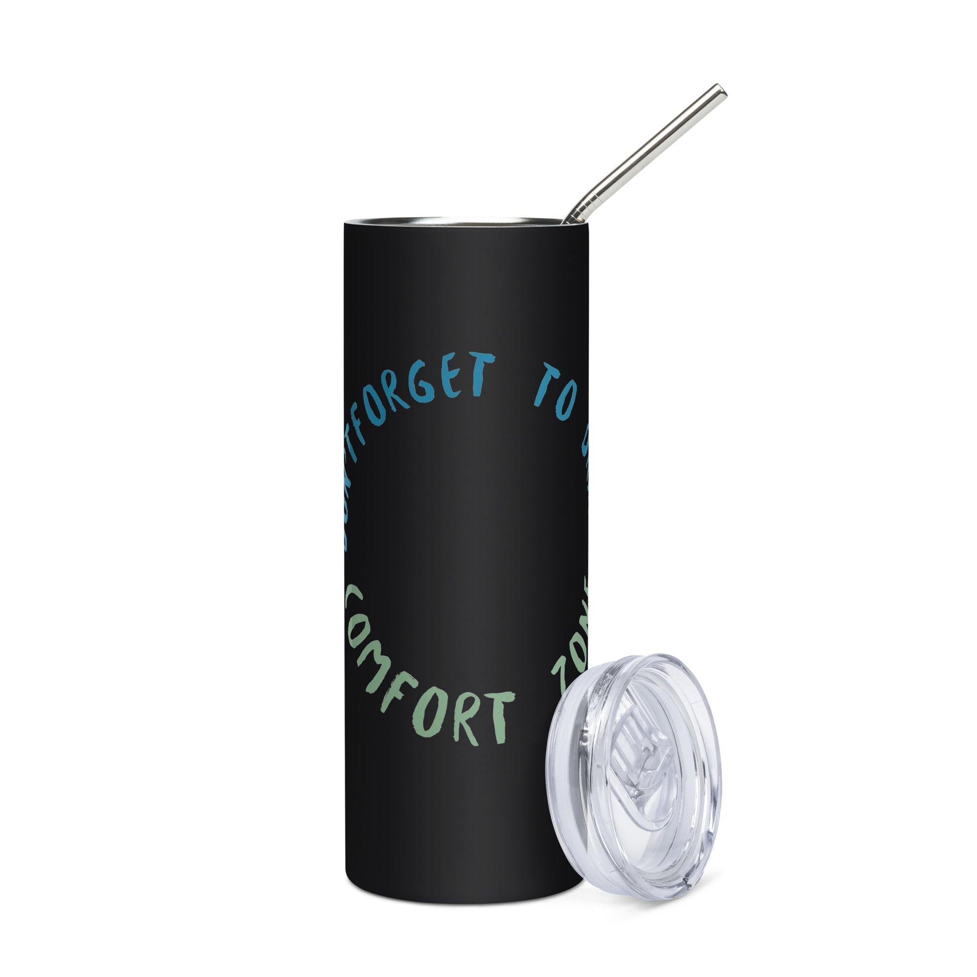 Stainless Steel Water Bottle with a Straw Lid   in Farbe weiß und schwarz 22,00€