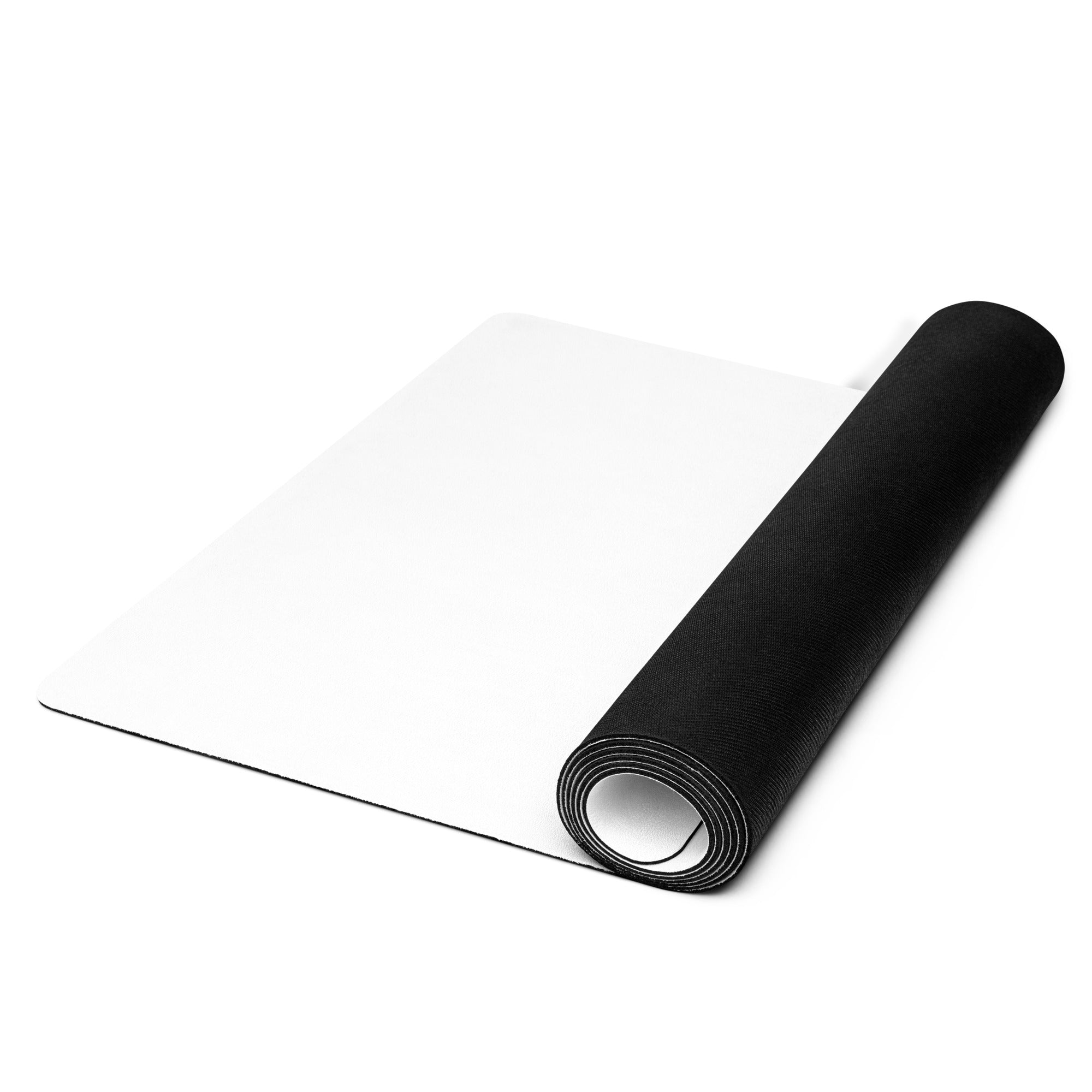 Yoga-Matte weiß